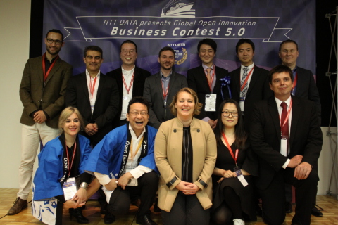 SocialCoin荣获NTTDATA开放创新业务竞赛冠军