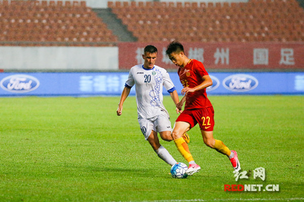 中国U22男足3:2战胜乌兹别克斯坦U22男足