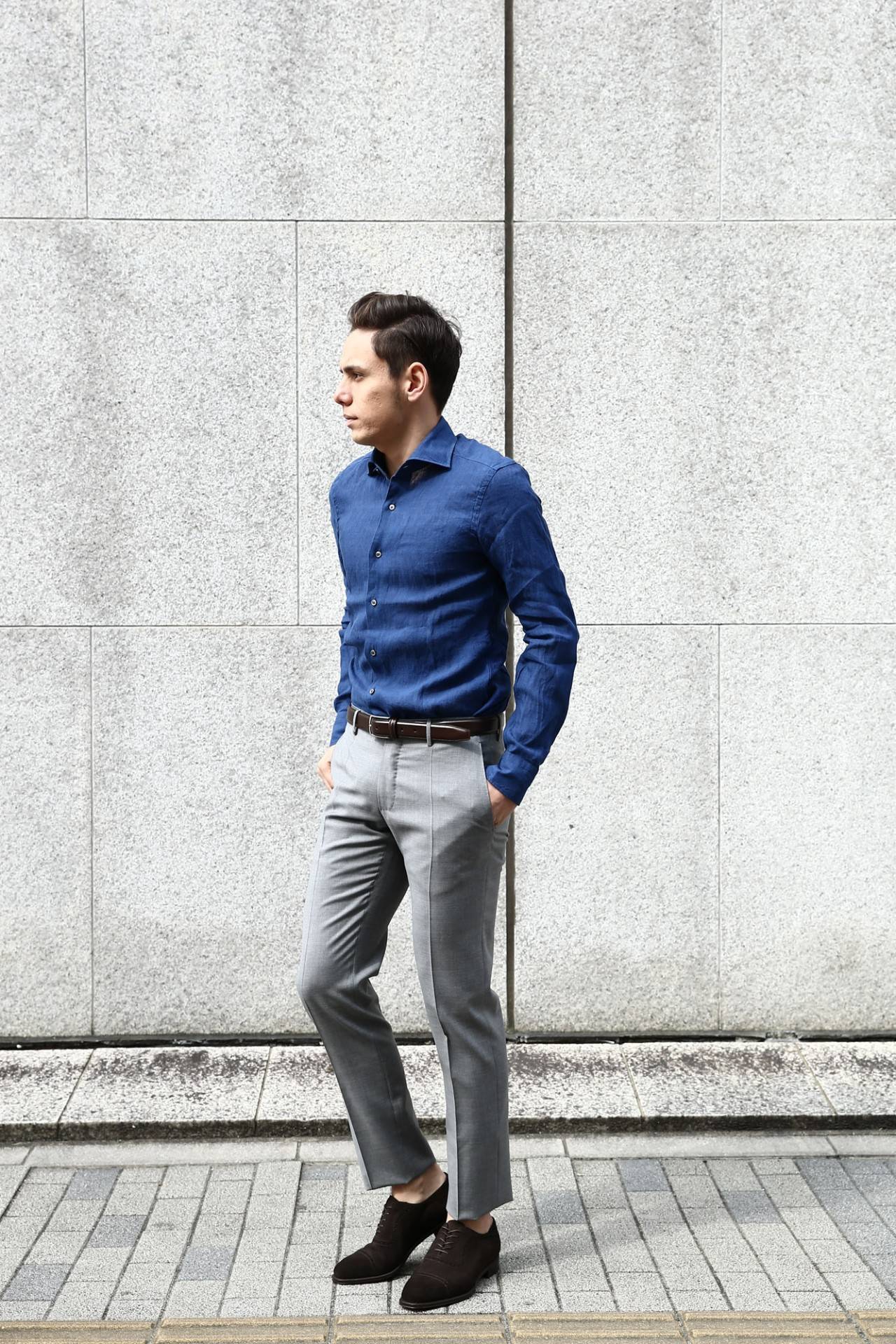 男生穿亚麻为什么很文艺,男人穿亚麻衬衫