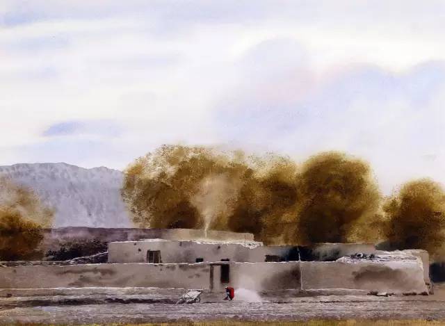 许海刚的水彩画,许海刚水彩画