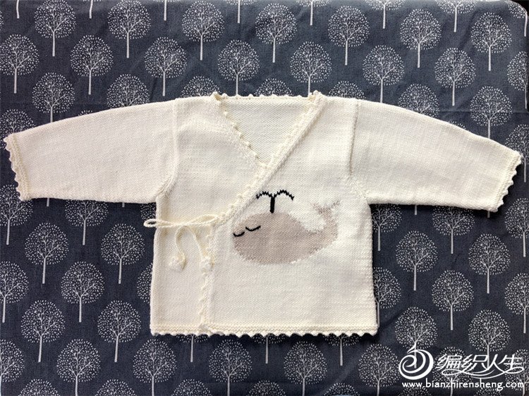 婴儿斜襟毛衣的织法视频高清,复古斜襟棒针长款毛衣编织