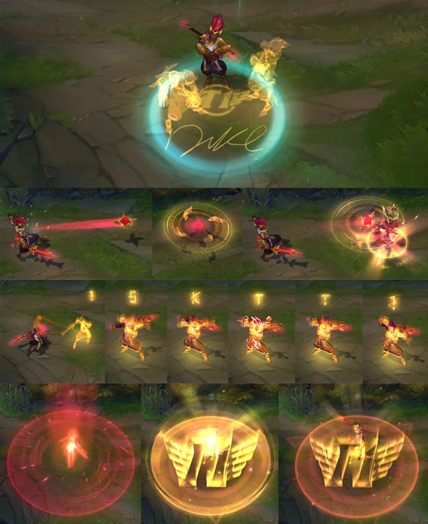 dk冠军皮肤特效,姿态维克托冠军皮肤特效