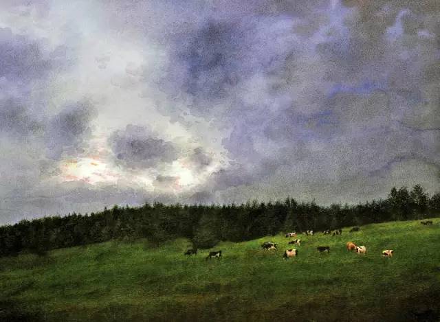 许海刚的水彩画,许海刚水彩画