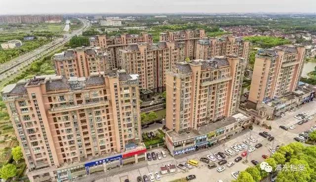 航拍老川沙,川沙15年的变化