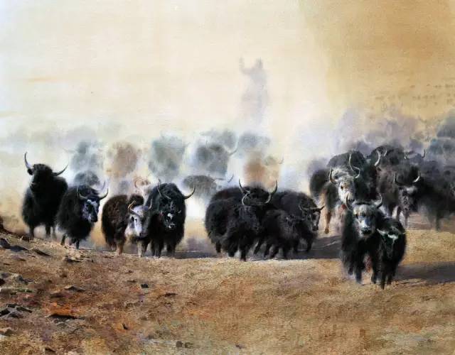 许海刚的水彩画,许海刚水彩画