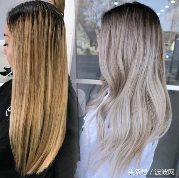 半截黄半截黑染深色,半截黄半截黑头发染什么