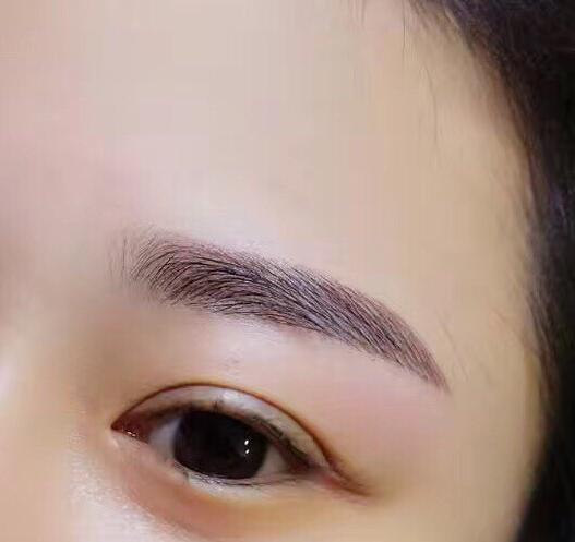 姐妹们纹眉效果怎么样,绣眉和纹眉图片对比