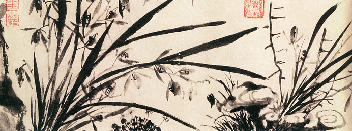 有关梅兰竹菊的中国国画作品,国画梅兰竹菊