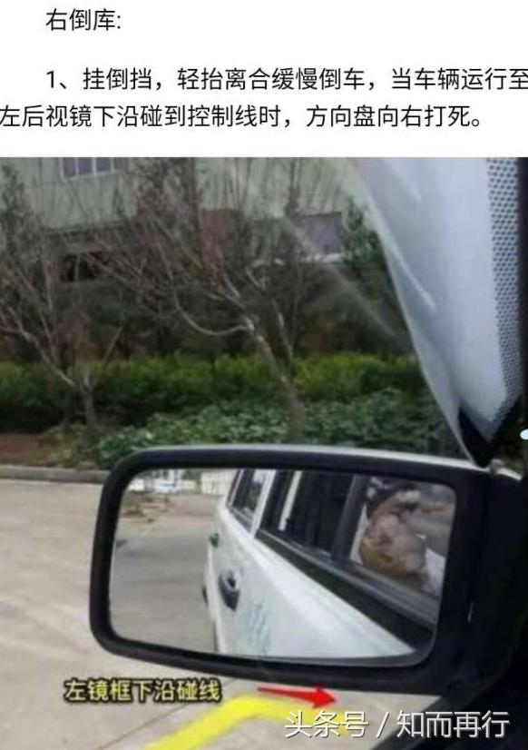 倒车入库简洁易懂方法,倒车入库最简明扼要的方法视频