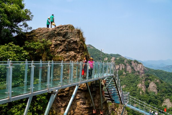 芜湖马仁奇峰玻璃栈道多高,芜湖马仁峰玻璃栈道