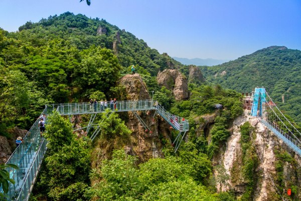 芜湖马仁奇峰玻璃栈道多高,芜湖马仁峰玻璃栈道
