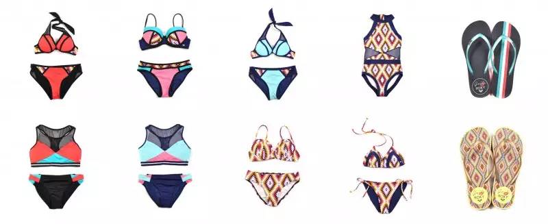 阳光沙滩海浪泳衣好看吗,夏季海边沙滩防晒泳衣