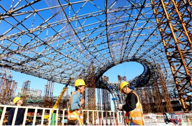 北京大兴国际机场网架视频,北京超大看台搭建