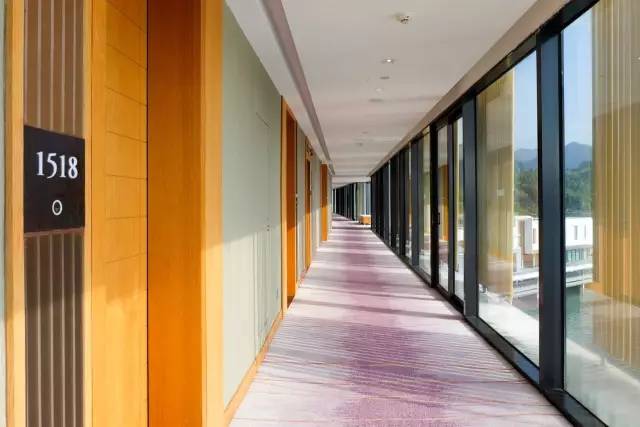 初夏阳光下太平湖沐心酒店风景,太平湖旅游攻略酒店