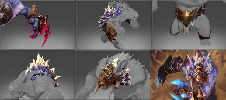 熊战士dota2饰品,dota2各英雄饰品推荐