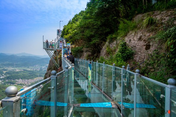 芜湖马仁奇峰玻璃栈道多高,芜湖马仁峰玻璃栈道