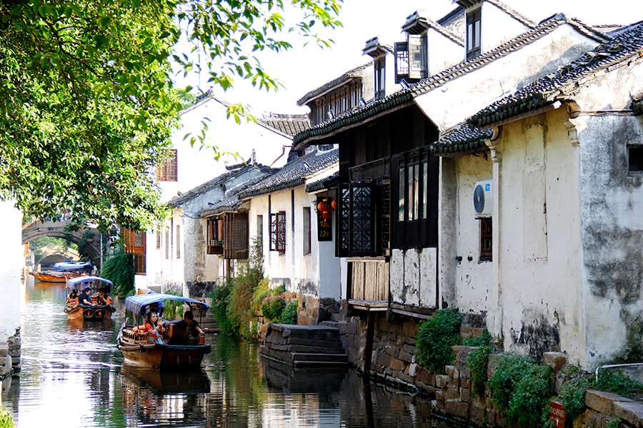 江南水乡周庄小桥流水,江南水乡周庄乌镇小桥流水人家