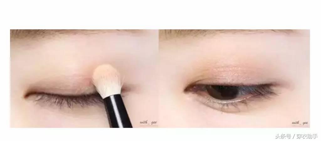 一字眉咬唇妆什么时候流行的,一字眉化妆