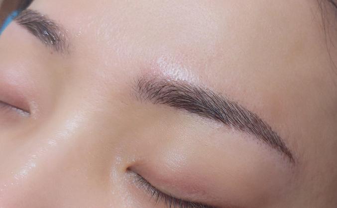 姐妹们纹眉效果怎么样,绣眉和纹眉图片对比