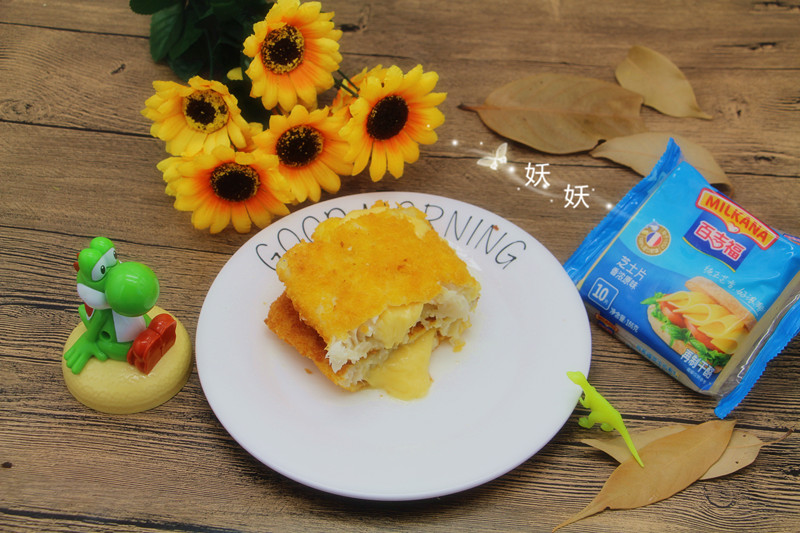 爆浆鲷鱼排做法,芝士爆浆鱼排