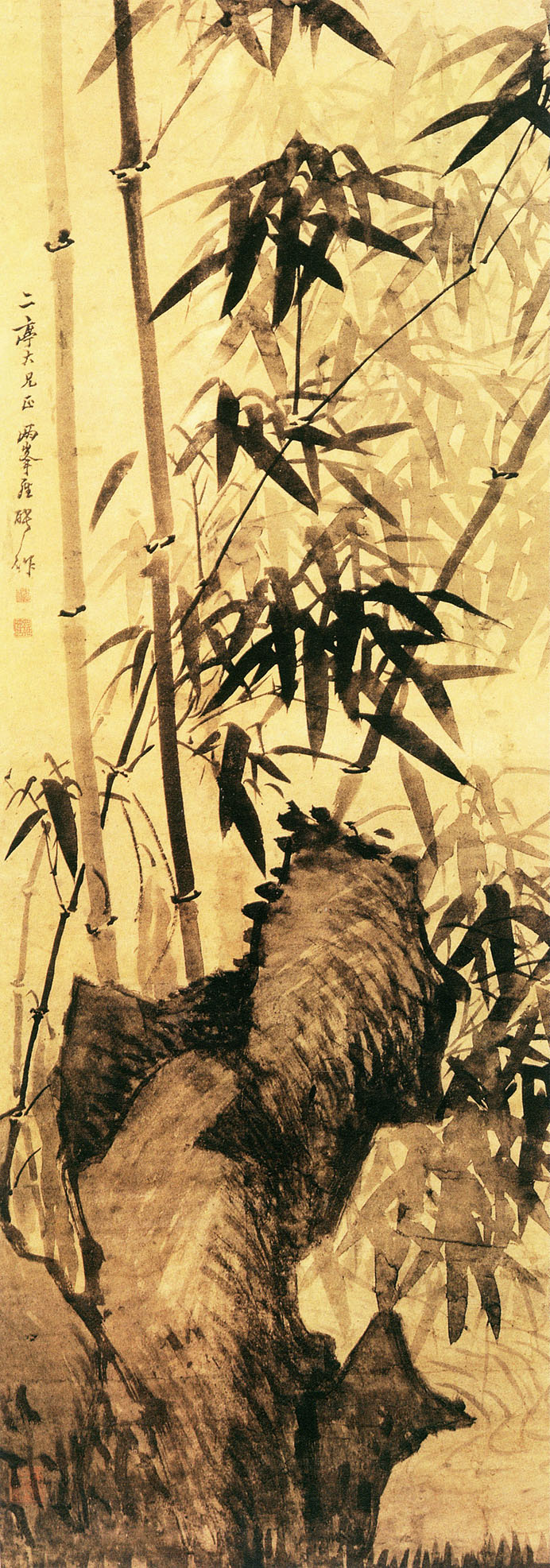 有关梅兰竹菊的中国国画作品,国画梅兰竹菊