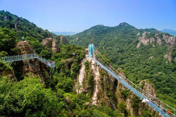 芜湖马仁奇峰玻璃栈道多高,芜湖马仁峰玻璃栈道