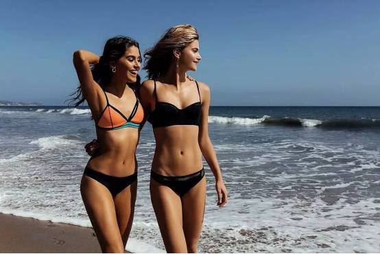 阳光沙滩海浪泳衣好看吗,夏季海边沙滩防晒泳衣