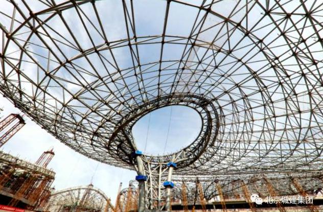 北京大兴国际机场网架视频,北京超大看台搭建