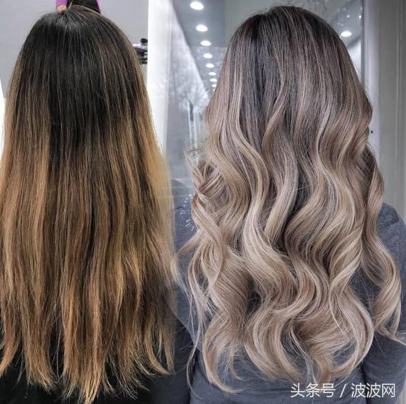 半截黄半截黑染深色,半截黄半截黑头发染什么