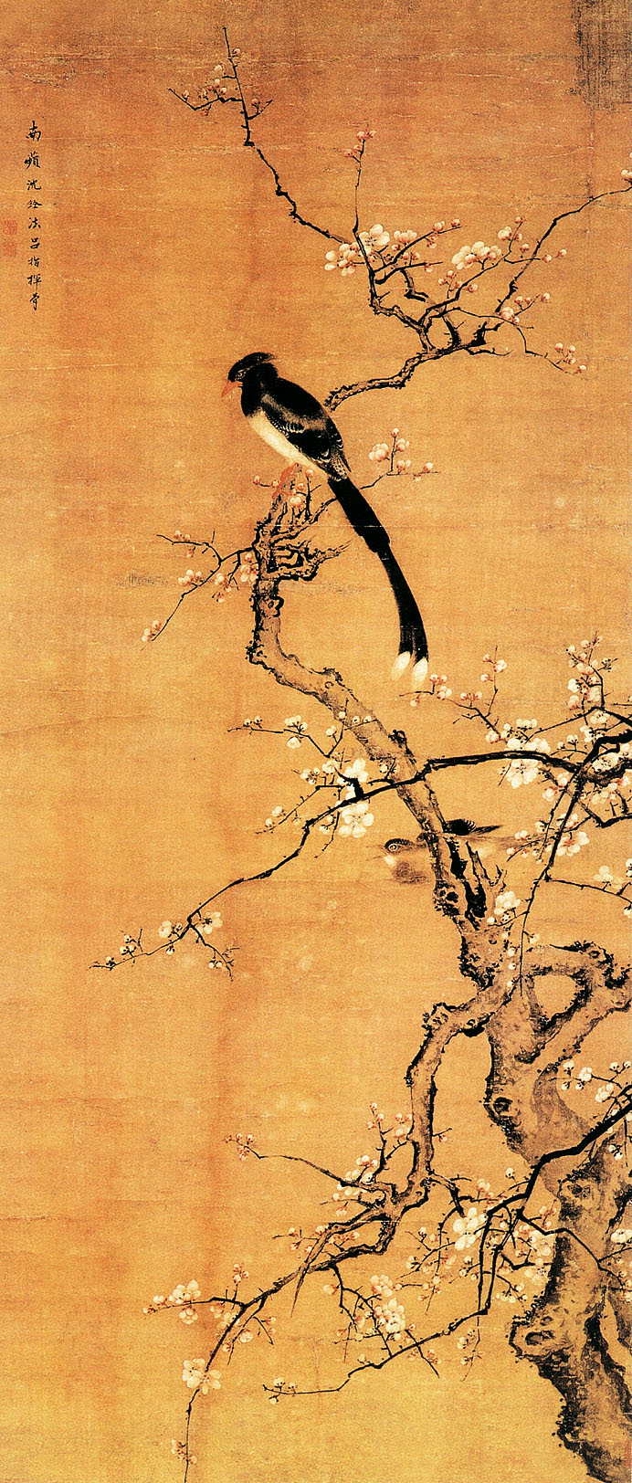 有关梅兰竹菊的中国国画作品,国画梅兰竹菊