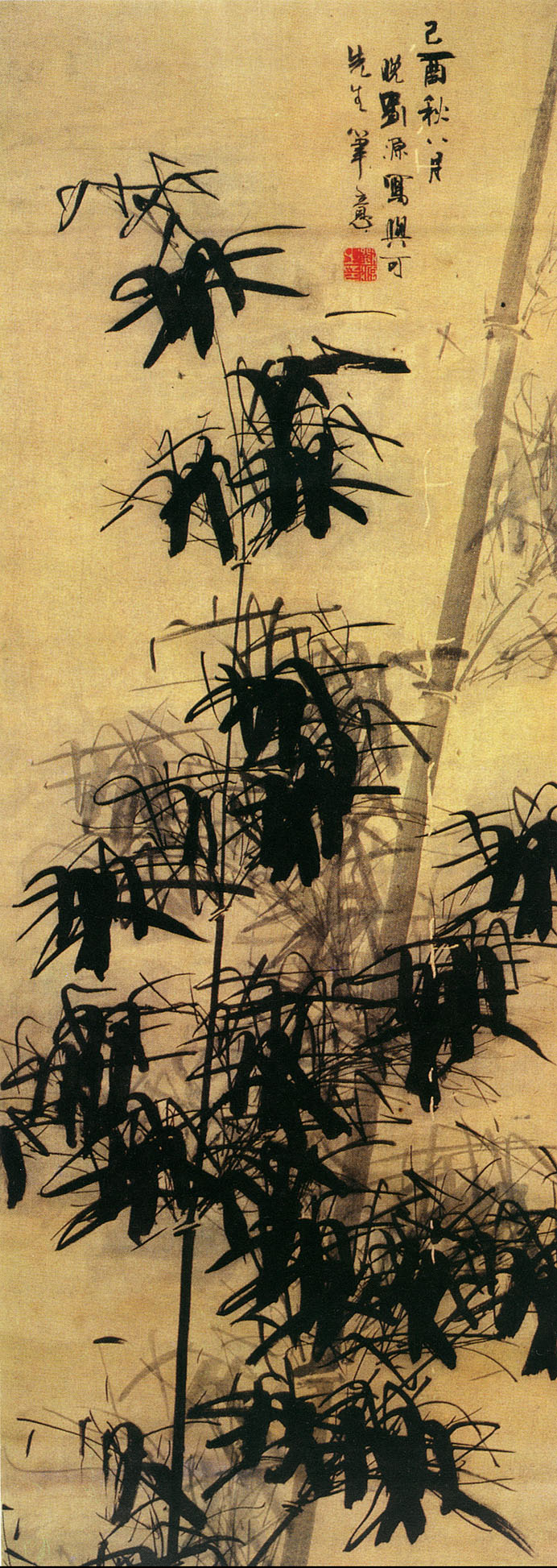 有关梅兰竹菊的中国国画作品,国画梅兰竹菊