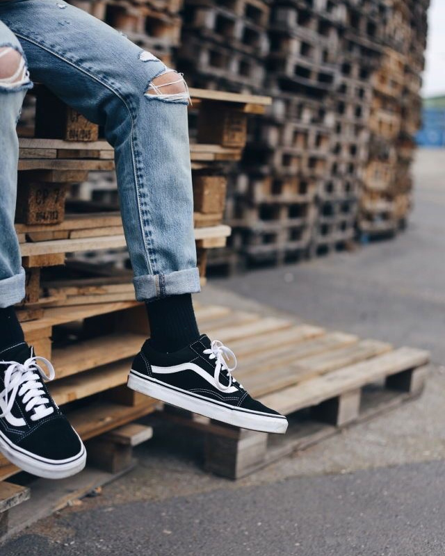 潮男高帮帆布鞋秋季穿搭,夏天超帅帆布鞋穿搭