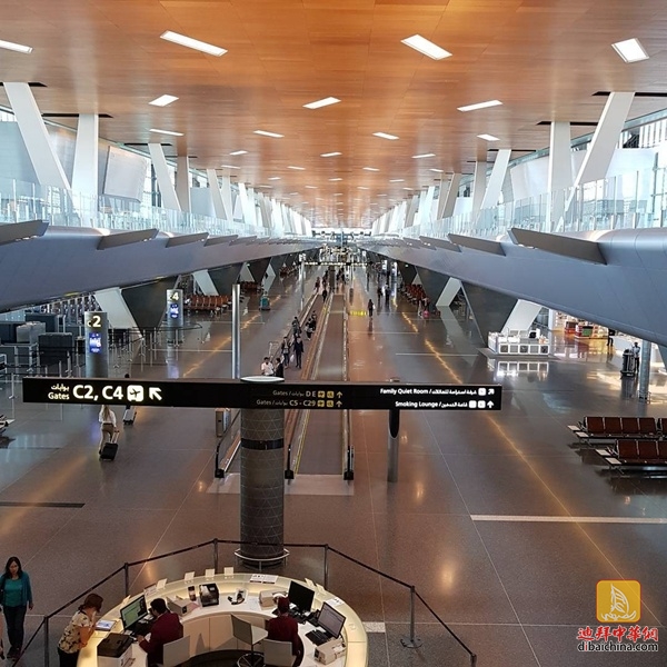 与阿联酋等国断交之后的多哈国际机场