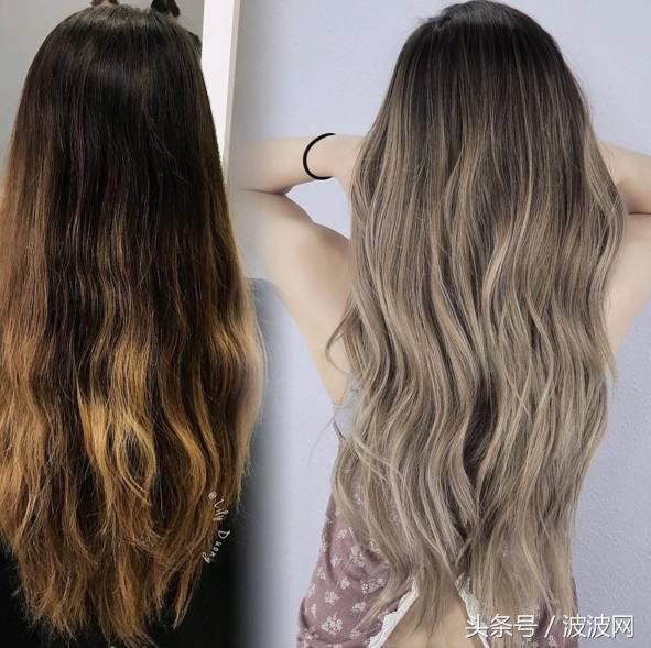 半截黄半截黑染深色,半截黄半截黑头发染什么