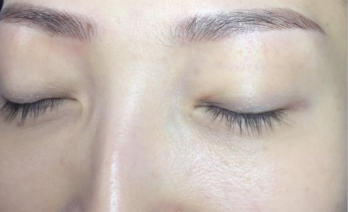 姐妹们纹眉效果怎么样,绣眉和纹眉图片对比