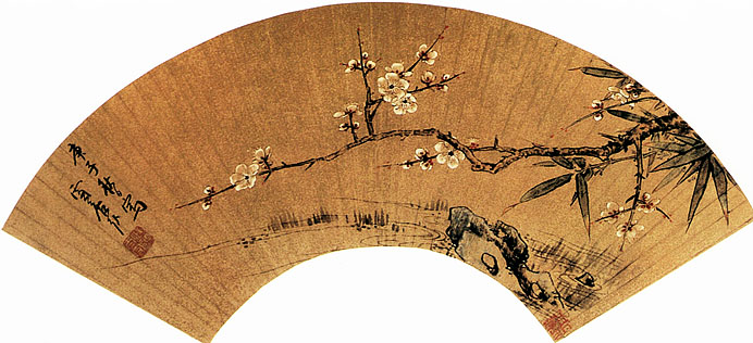 有关梅兰竹菊的中国国画作品,国画梅兰竹菊