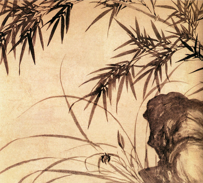 有关梅兰竹菊的中国国画作品,国画梅兰竹菊
