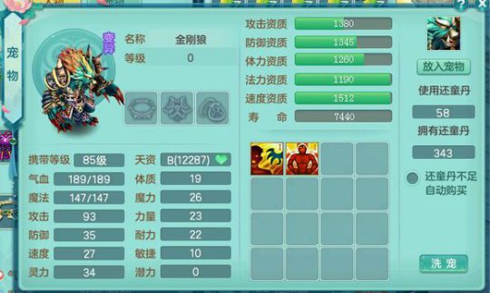 神武2天宫怎么玩,神武二套加点