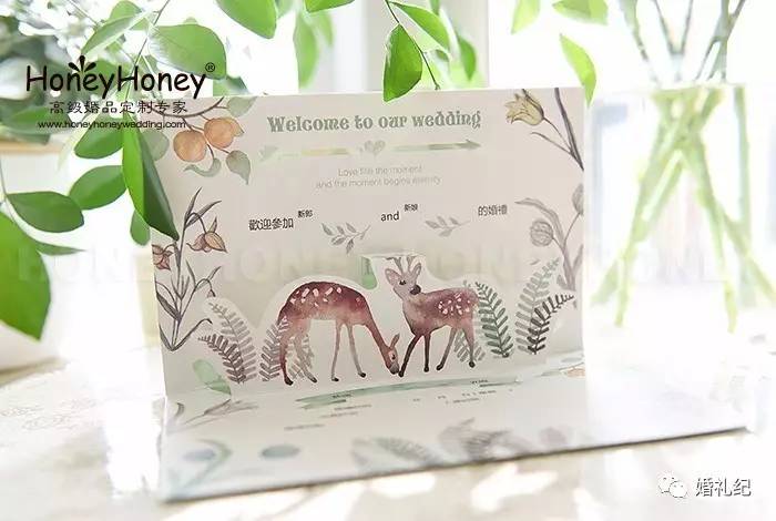 西方的婚礼请柬,美国婚礼网上请柬