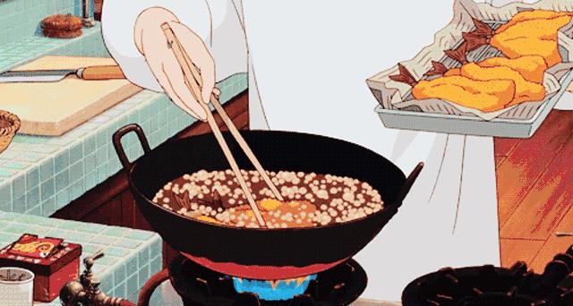 二次元舌尖上的美食,吃遍二次元美食