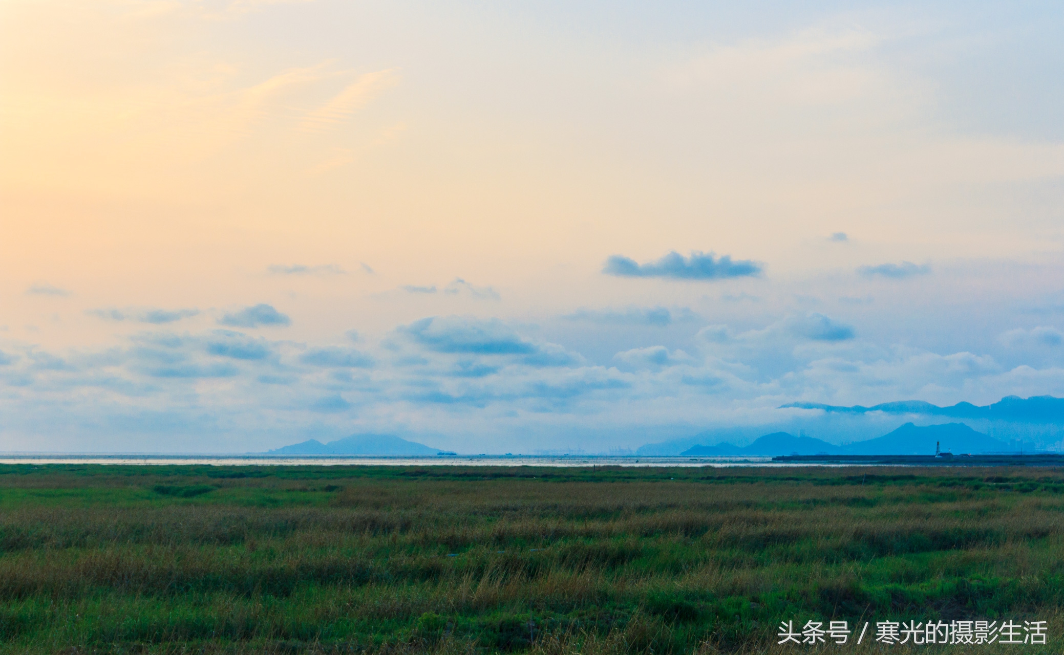 试用佳能入门单反18-135F3.5-5.6镜头拍摄日出