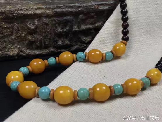 文玩男款锁骨链都用多大珠,文玩锁骨链什么颜色的绳子