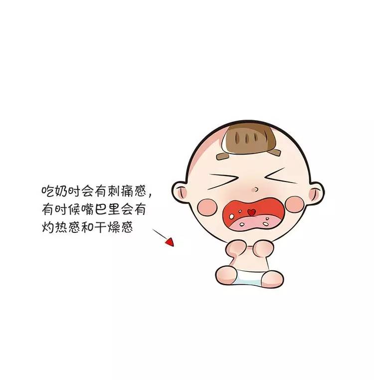 宝宝嘴里有鹅口疮吃奶瓶疼吗,宝宝嘴里长鹅口疮