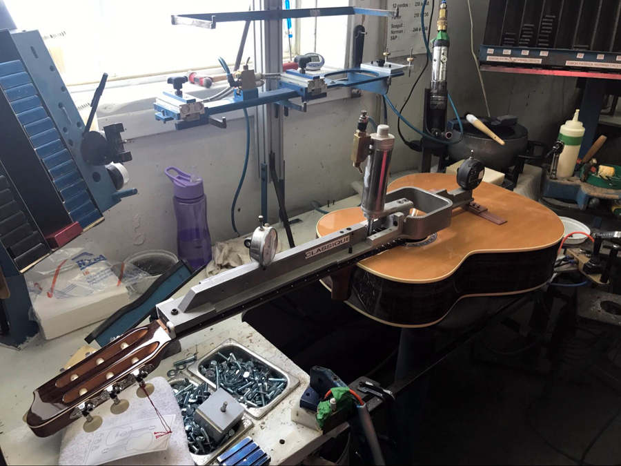 极速快报：弘力乐器2017加拿大Godin吉他工厂参观第一天