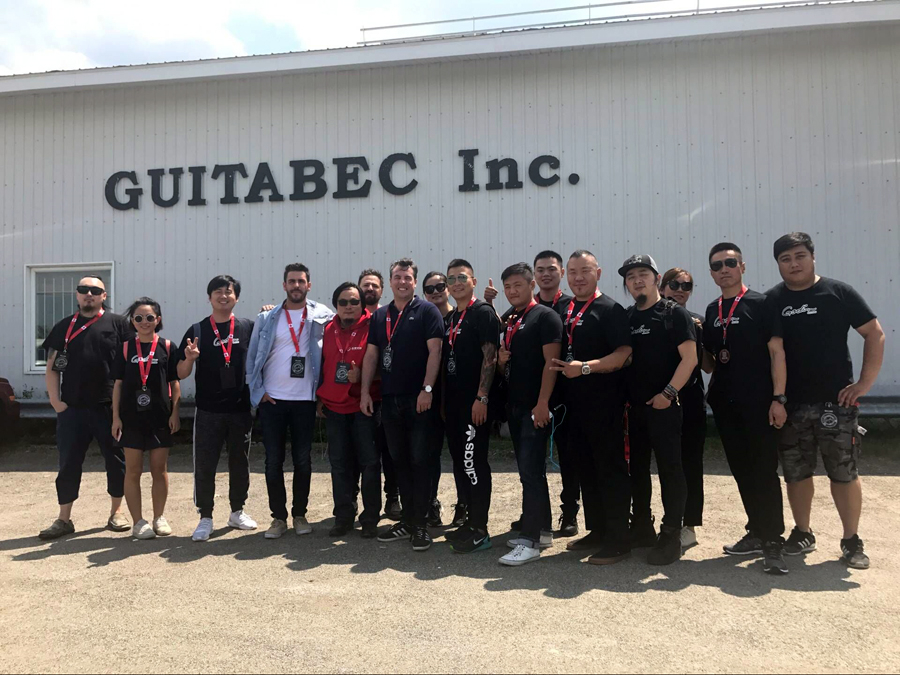 极速快报：弘力乐器2017加拿大Godin吉他工厂参观第一天