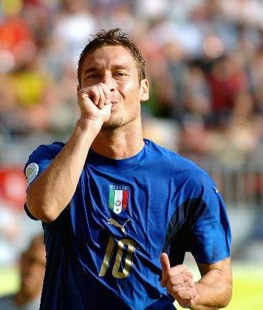 足球卡卡托蒂,托蒂吊射集锦