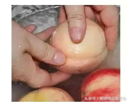 毛桃很好吃，如何清洗干净方便呢？