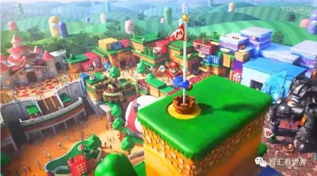 任天堂主题乐园预计2020年开业，蠢萌马里奥剧透乐园风貌