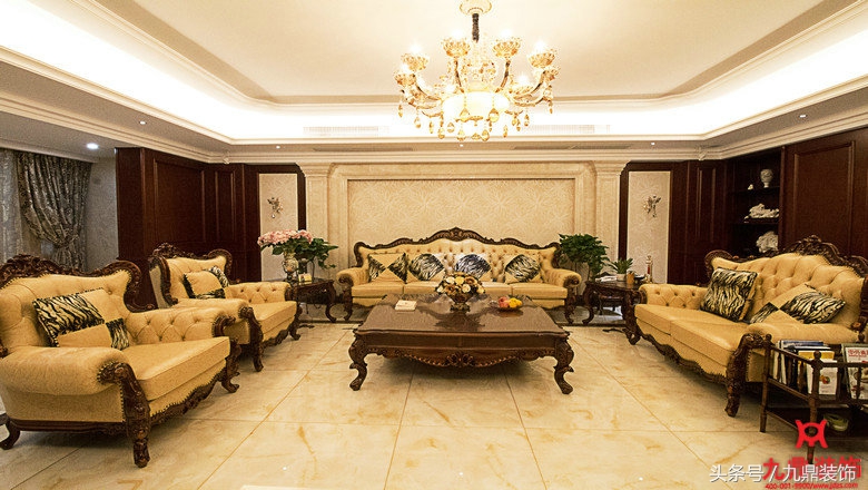 奢华欧式装修宫廷,欧式金碧辉煌的装修风格