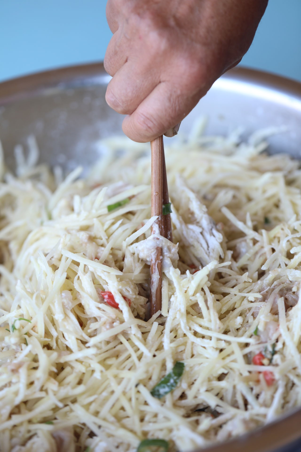 天啦噜,这样的土豆饼没吃过!广鹿岛美食